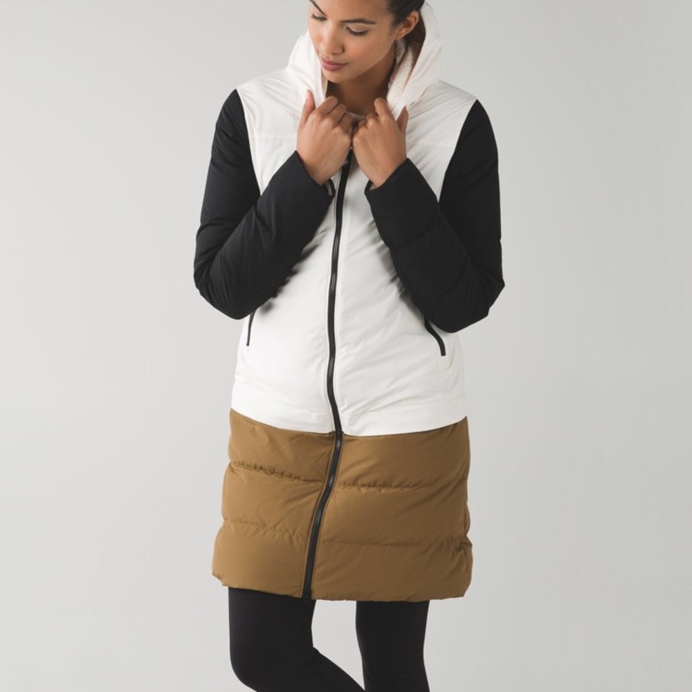 RARE Lululemon Cold As Fluff Colorblock Parka 6